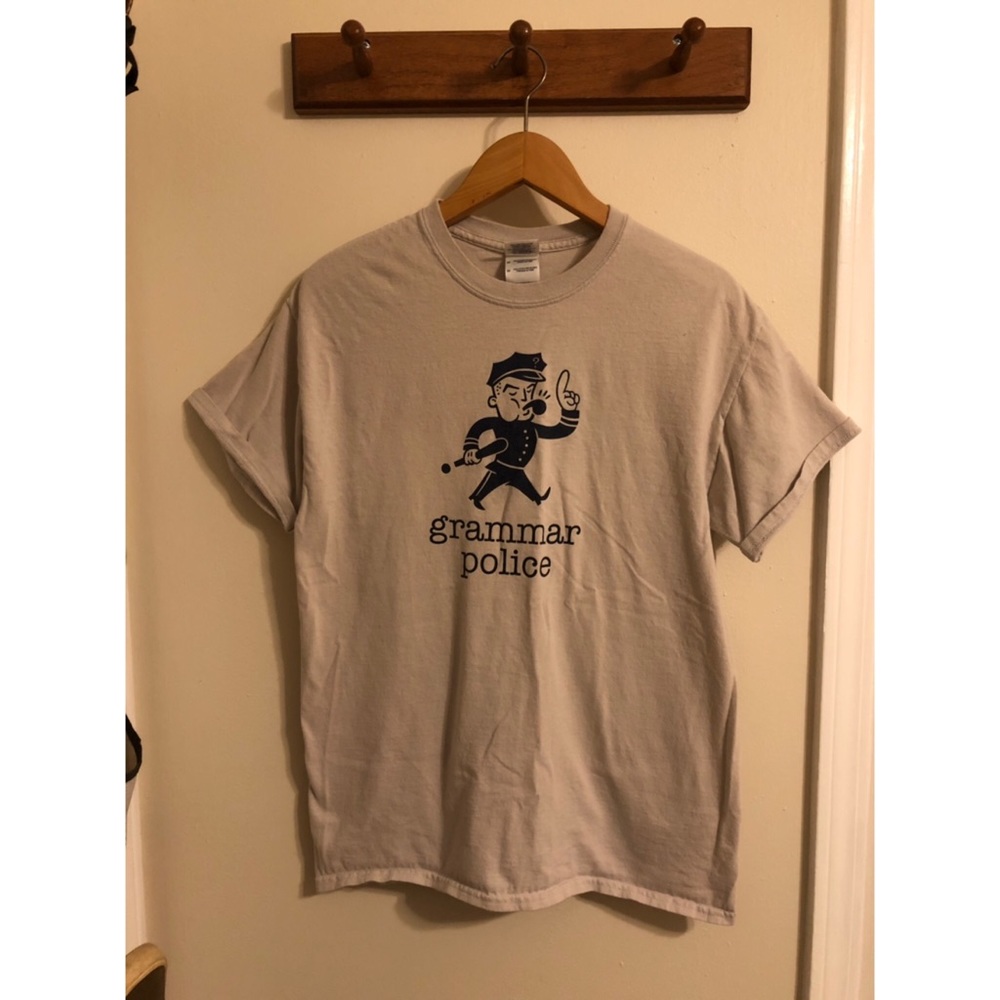 Grammar police tshirt